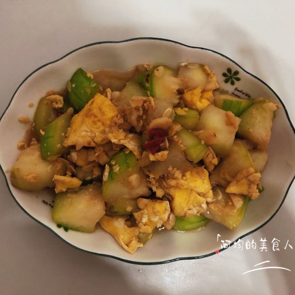 懶人料理 - 絲瓜炒蛋：阿均 一起做