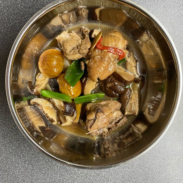 🌰秋日限定栗子燒雞 : 葆葆一起做