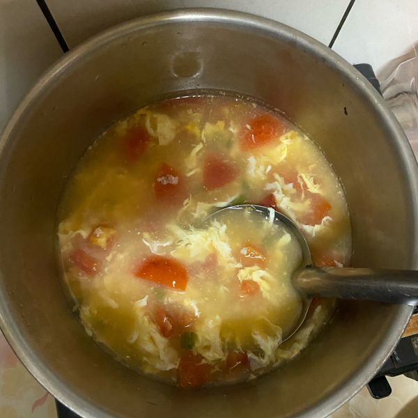 番茄蛋花湯 : Yu-yin Chuang一起做