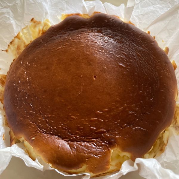 零技巧！新手上路—巴斯克乳酪蛋糕（6吋） : 軒軒一起做