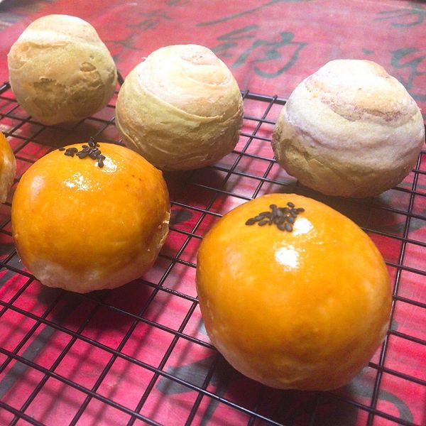 蛋黃酥：HAN 一起做