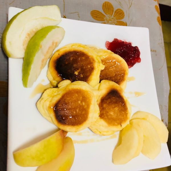 舒芙蕾厚鬆餅 : ❤料理～薈如～一起做