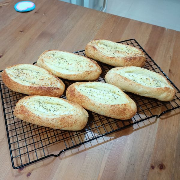 蒜香麵包 : 胡凱西一起做