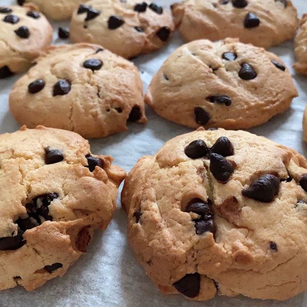 巧克力豆軟餅乾🍪：芳如 一起做