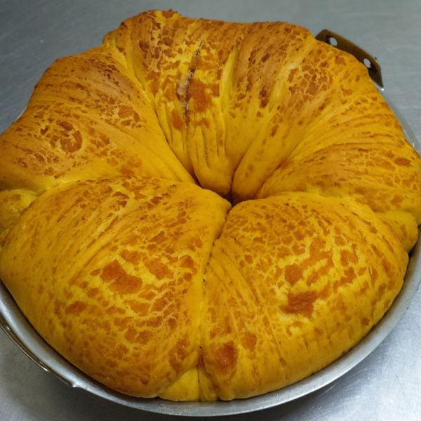 🧶毛線球麵包（內餡葡萄乾奶酥）🧶：Eva Lee 一起做