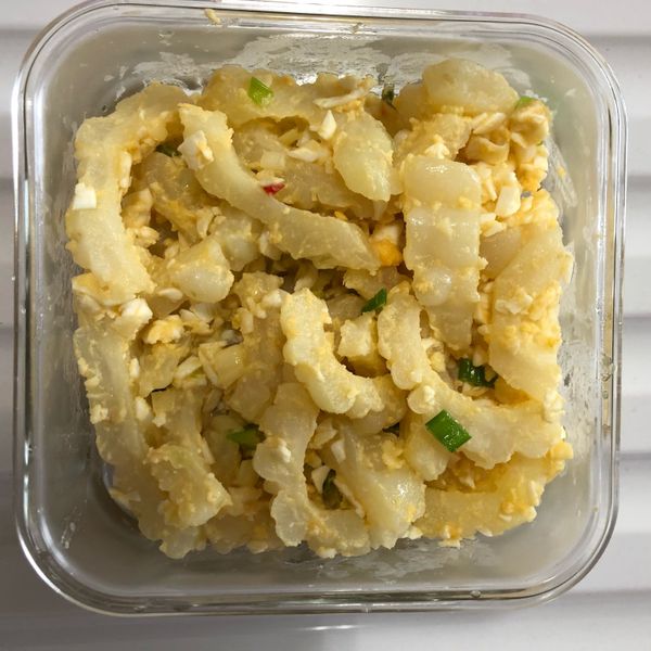 鹹蛋苦瓜 : beata一起做