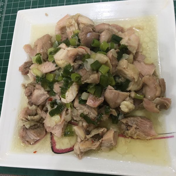 蔥油雞-簡單電鍋料理 : 李柏興一起做