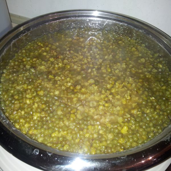 神奇的綠豆湯煮法 : 怡婷品樺一起做