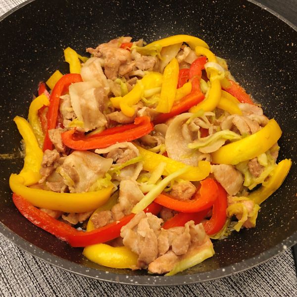 薑汁燒肉:hika 一起做