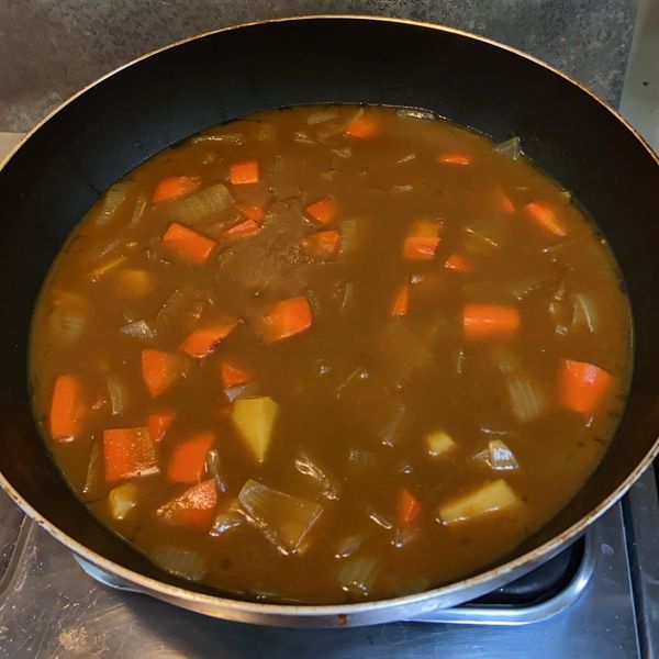 日式咖哩歐姆蛋包飯 : 小數目一起做