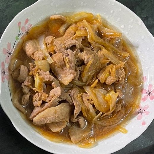 薑汁燒肉:He Qi Ting 一起做