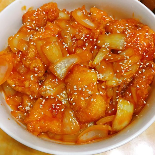 糖醋魚片:小橘子 一起做