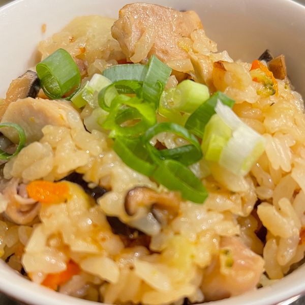 香菇雞肉炊飯(一支鍋子就搞定):許小毓 一起做