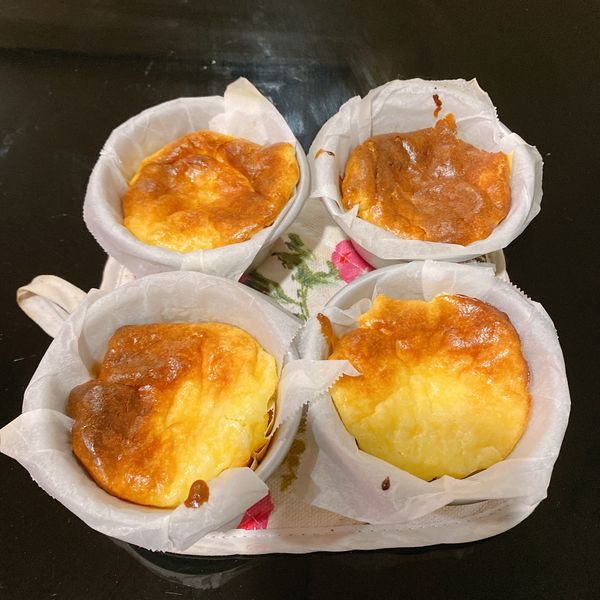 巴斯克乳酪杯子蛋糕：yixuan 一起做