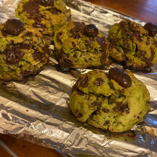 巧克力豆軟餅乾🐽🐽：Rou Gang Huang 一起做