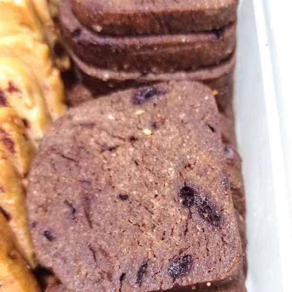 巧克力杏仁餅乾：蔡玉盞 一起做