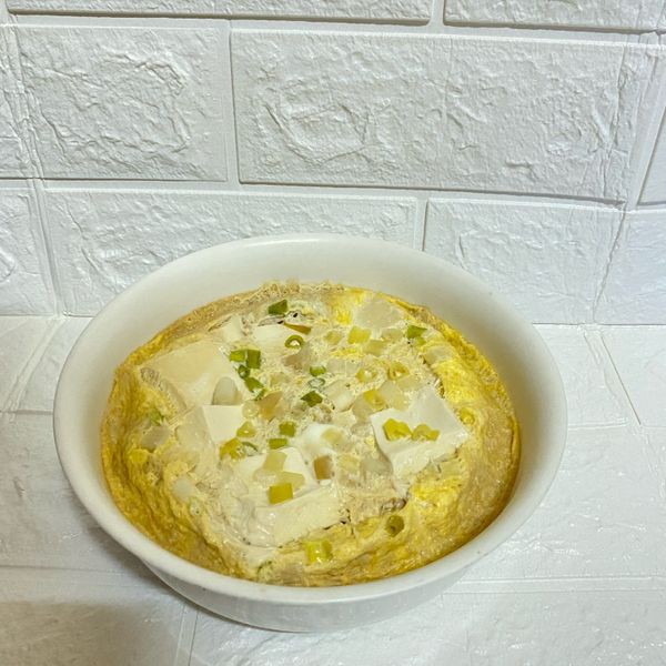 雞蛋蒸豆腐 : Yu-yin Chuang一起做