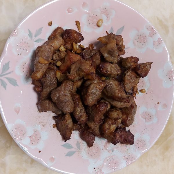 氣炸梅花豬肉：宜糅 一起做
