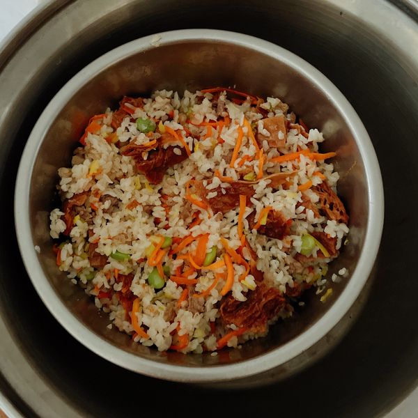 香腸菇菇炊飯（零廚藝，簡單料理） : Hsin一起做