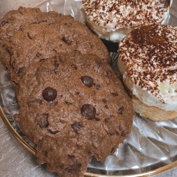 🍪可可口味巧克力豆餅乾✨：mmm 一起做