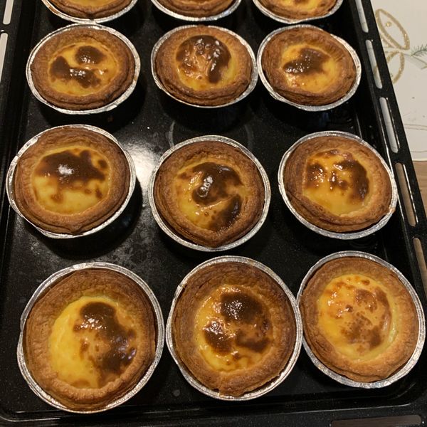 簡易葡式蛋塔（現成塔皮） : nicole一起做