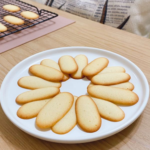 法式貓舌頭餅乾, Easy : Dolly Liu一起做