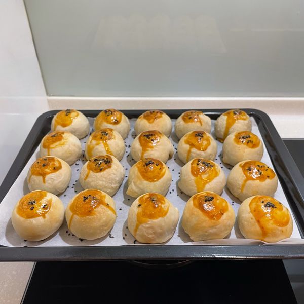 蛋黃酥20顆 : 陳芊芊一起做