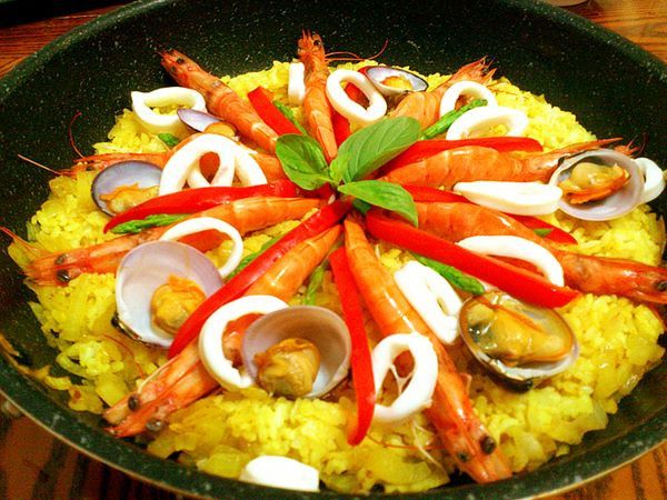 西班牙海鮮飯「臺東農產好料理」 : Hermit  Crab一起做