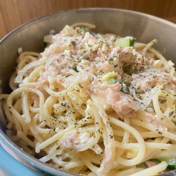 天氣熱吃這個! 番茄鮪魚涼拌義大利麵 : Nina一起做