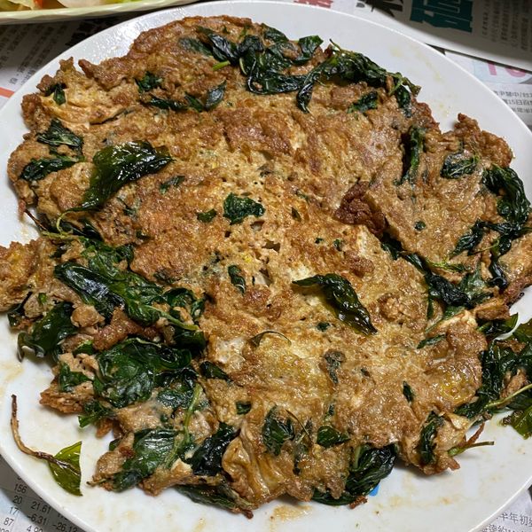 羅勒煎蛋(九層塔煎蛋) : ㄐ１ㄤ🎈一起做