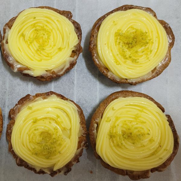 玫瑰檸檬塔 : 廖妍嵐一起做