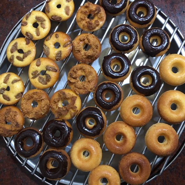 烤甜甜圈 : 孫明薇一起做