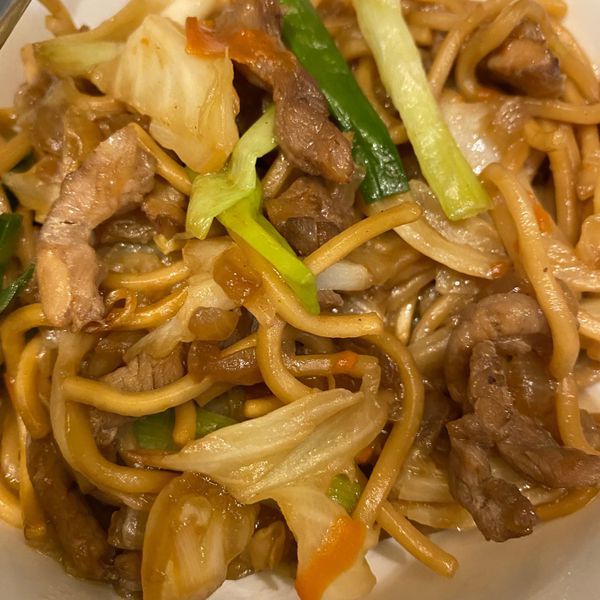 經典台式肉絲炒麵(超好吃) : Mindy Hong一起做