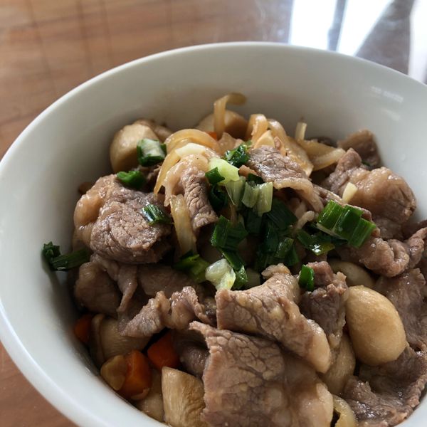 味噌豬肉蓋飯 : ChingYi Chen一起做