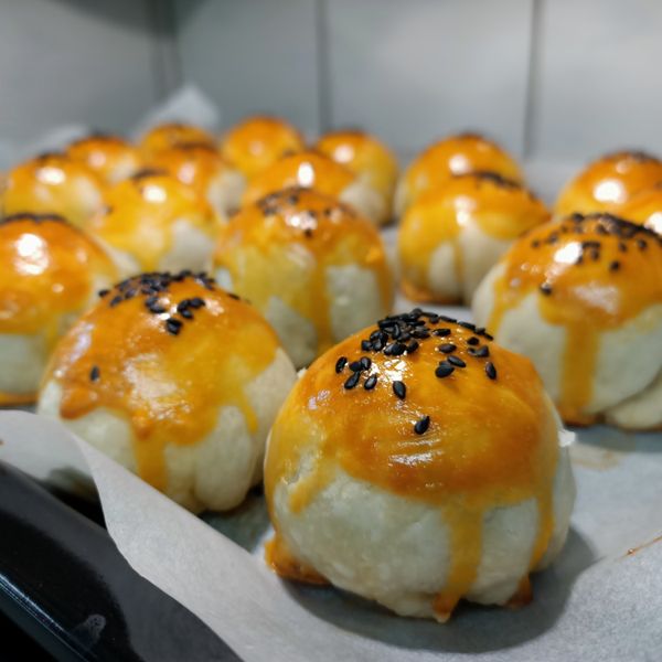 蛋黃酥 : 王湘婷一起做