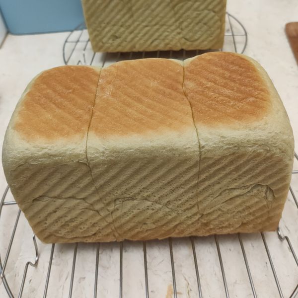 抹茶吐司(100%含水量) : 青果一起做