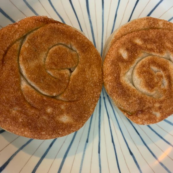 宜蘭蔥餅 : 白兔一起做