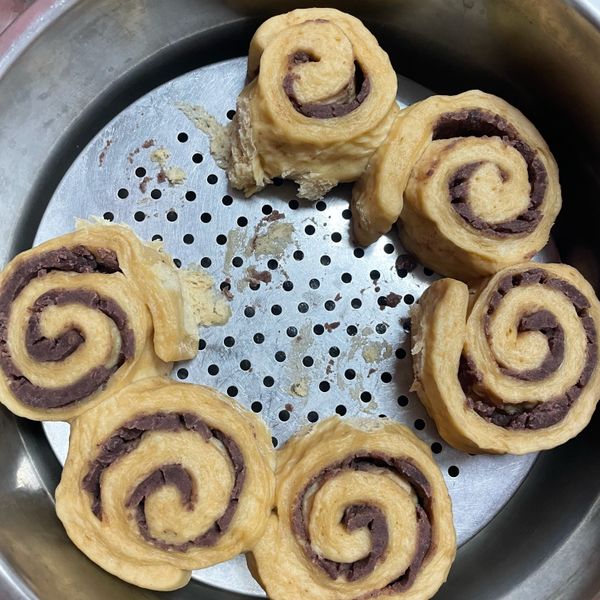 黑糖紅豆饅頭：蘇拉拉 一起做