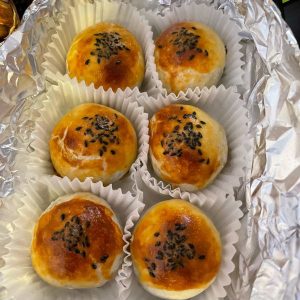 蛋黃酥（無鹽奶油版） : Minipanda一起做