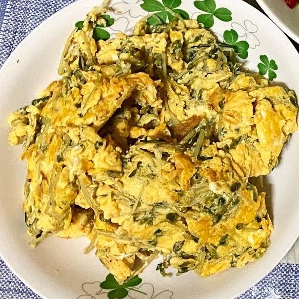 省時苜蓿芽煎蛋 : lingling一起做