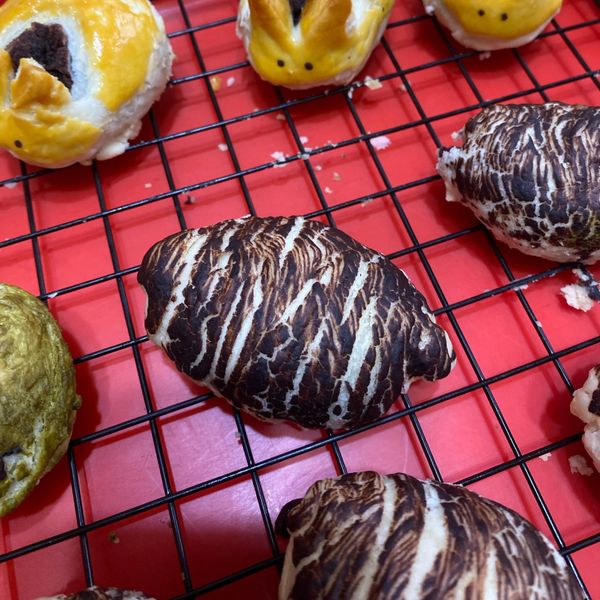 仿真小芋頭之芋頭酥 : 陳哞哞一起做