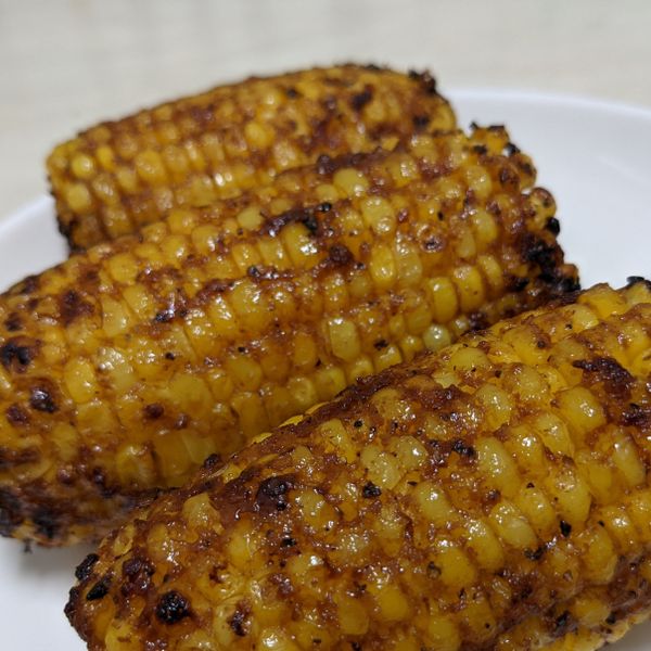 氣炸沙茶烤玉米【氣炸鍋料理】 : Vivia Chiang一起做