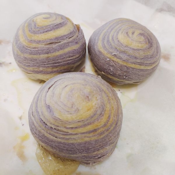 芋頭酥、芝麻酥 (自製無水奶油) : 閨土鋼叉西瓜猹一起做