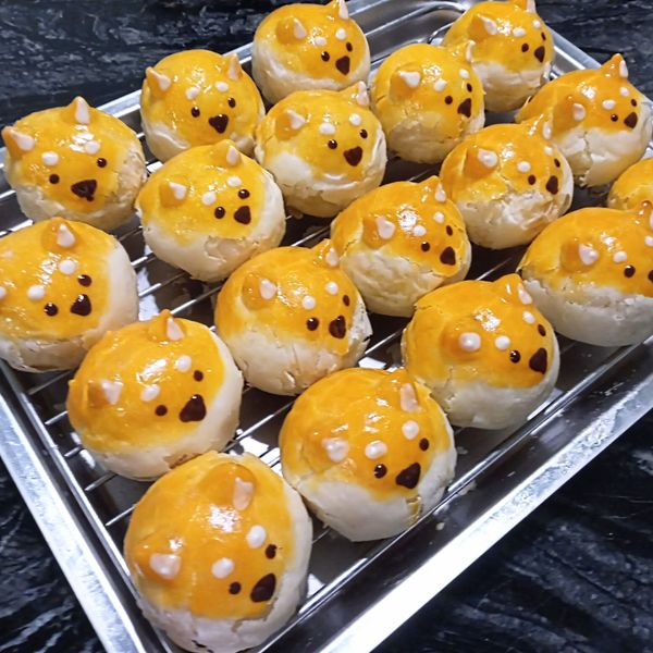 柴柴蛋黃酥🐶 : cherrywu一起做