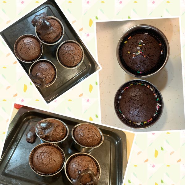 -無需打發-熔岩巧克力蛋糕🍰 : 廚房好好玩一起做