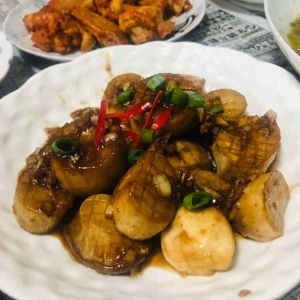 蒜香奶油杏鮑菇 : 陳依婷一起做