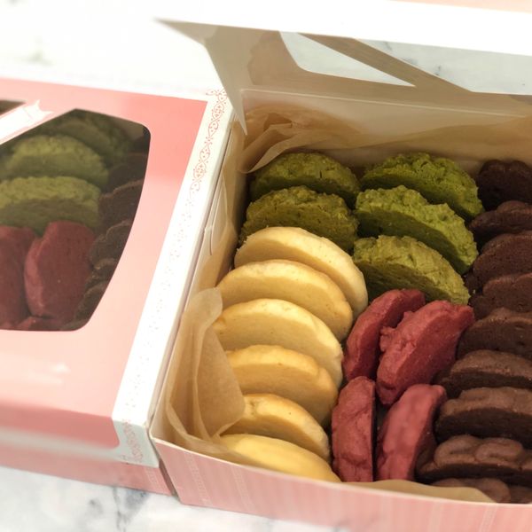 玫瑰曲奇餅乾（原味）：Meishaen Ting 一起做