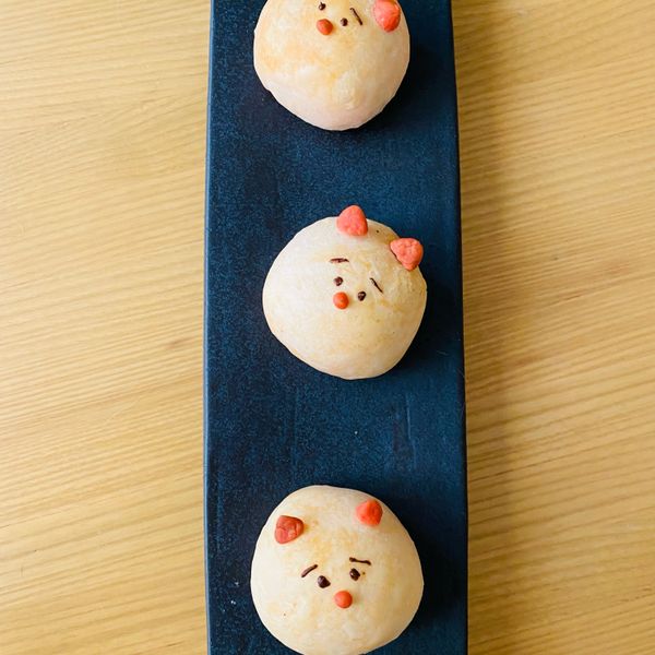 小熊維尼鳳梨酥：吃吃寶 一起做