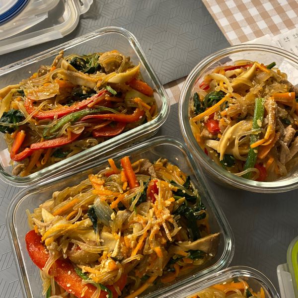 韓式雜菜, 잡채：Jennifer Yu 一起做