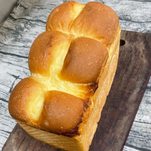 雞蛋鮮奶吐司（12兩直接法） : Rou Lai一起做